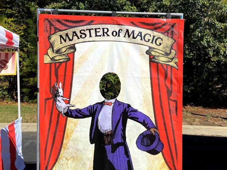 MASTER OF MAGIC SIDESHOW CARNIVAL BANNER | Magic Special ...