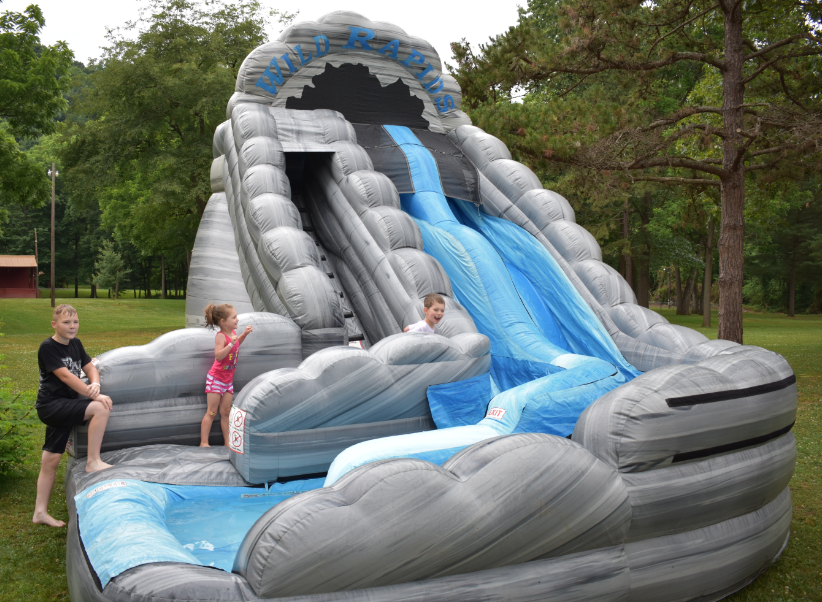 WILD RAPIDS INFLATABLE WATER SLIDE | Magic Special Events ...
